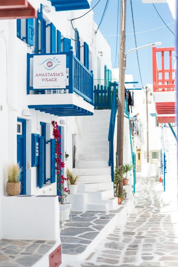 Anastasia'S Visage Stylish Accommodation Rooms City Centre Mykonos Mykonos Town Екстер'єр фото